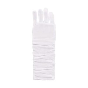 Guantes de princesa blancos para niñas de 3 años por_1
