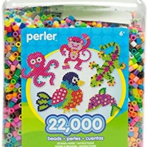 Jarra Perler de cuentas de colores multi mix 22.000 cuentas_1