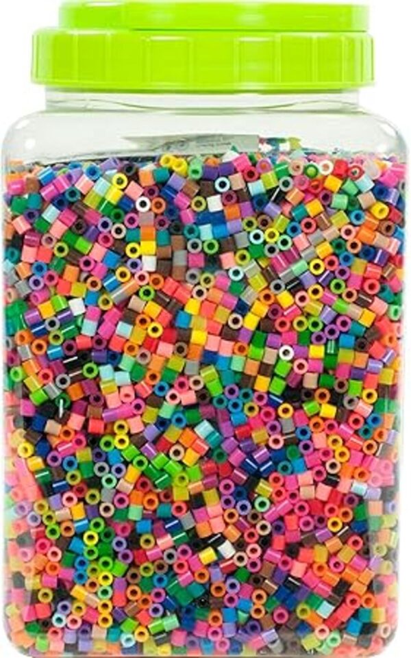Jarra Perler de cuentas de colores multi mix 22.000 cuentas_2