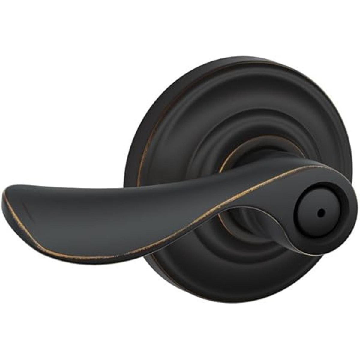 Schlage FA40CHP716AND Palanca de privacidad para champán