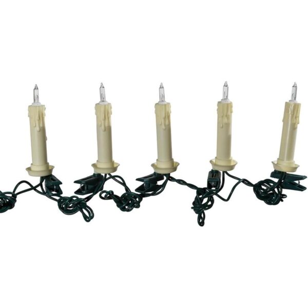 Juego de velas Kurt Adler eléctricas con pinzas 10_2