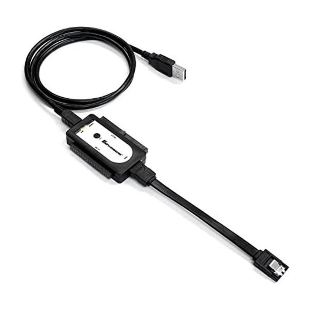 Kingwin adaptador USB a SATA NegroPlateado