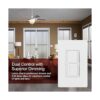 Lutron Maestro MAL3T251WH interruptor digital y_2