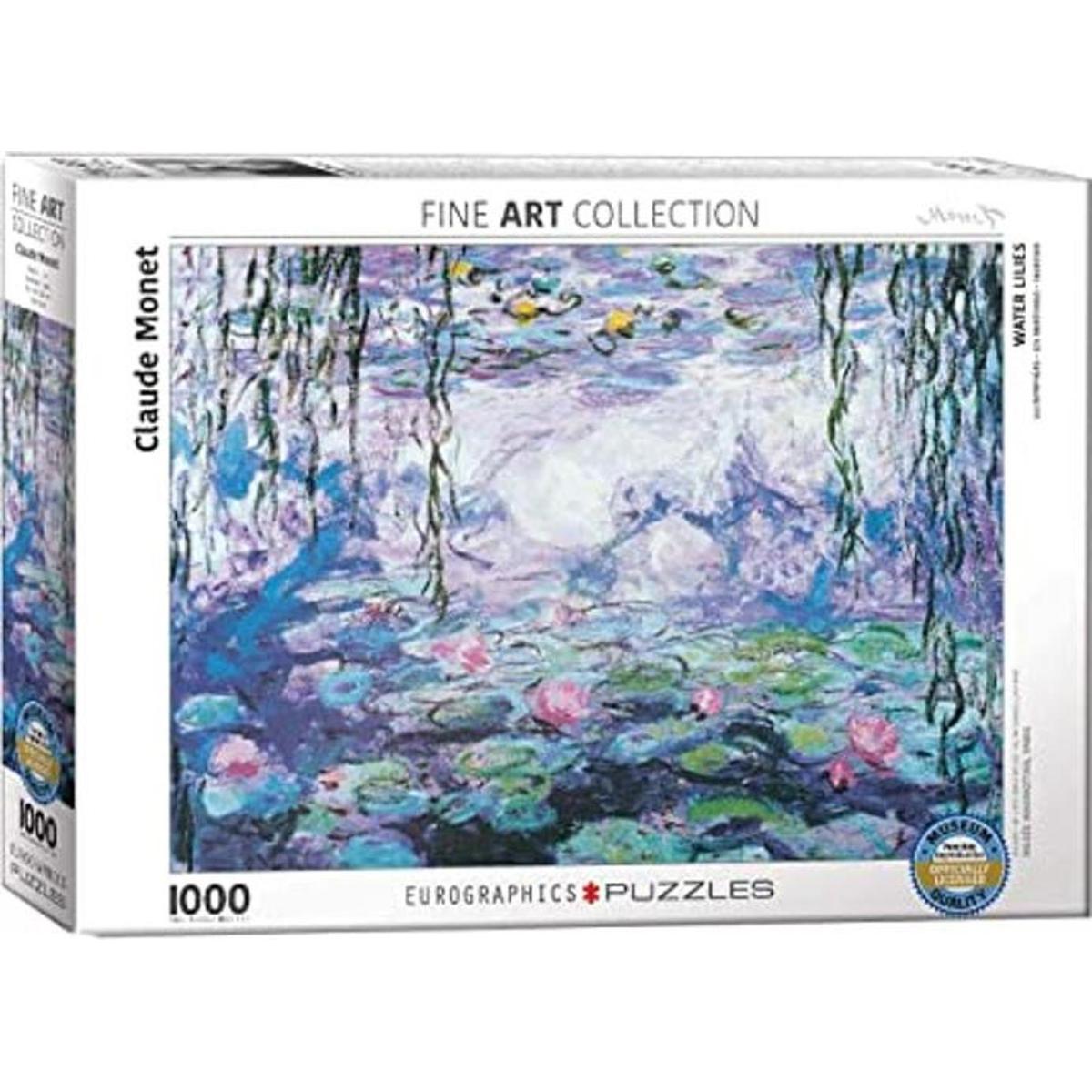 EuroGraphics Waterlilies by Claude Monet Rompecabezas de