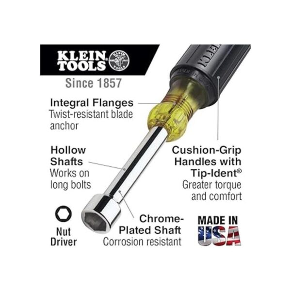 Llave para tuercas Klein Tools 630 con punta magnética de_2