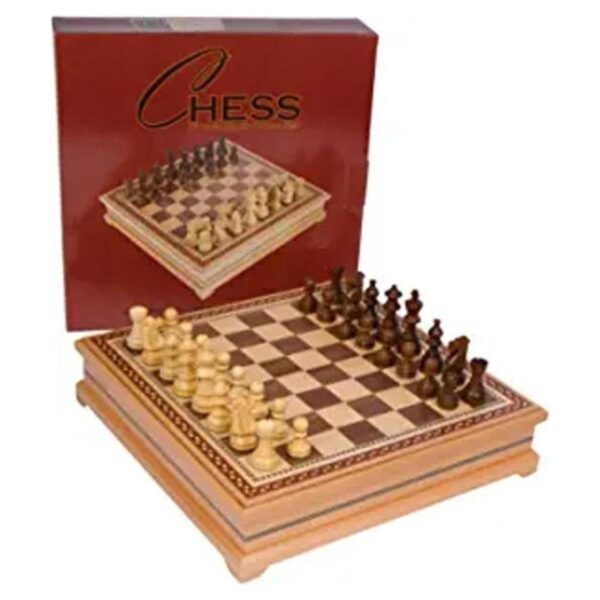 Helen Juego de mesa de madera con incrustaciones de_1