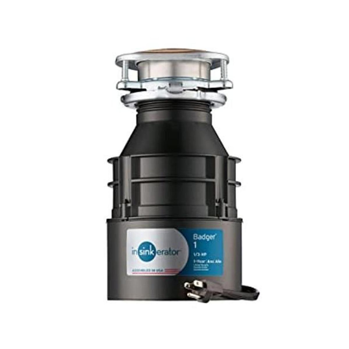 Insinkerator BADGER1CORD triturador de basura con cordón