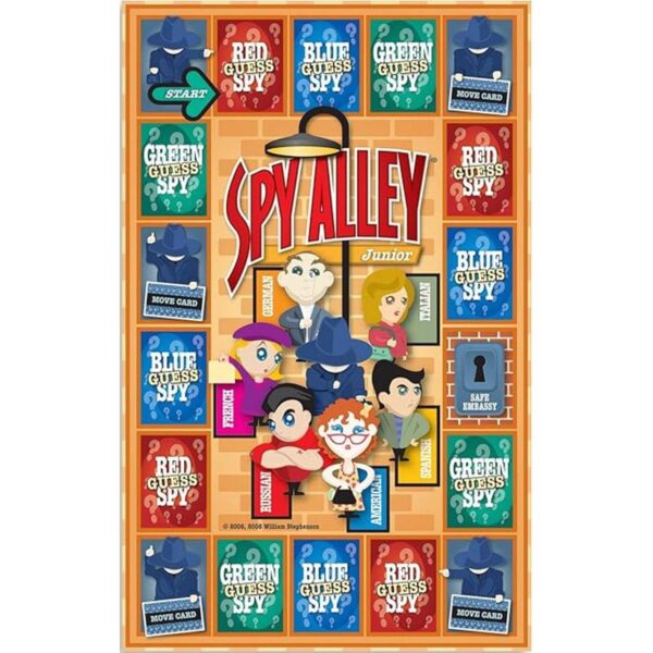 Spy Alley Juego de mesa junior juego de adivinanzas para_3