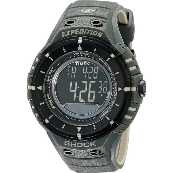 Timex Expedition Shock reloj digital con brújula Oliva_1
