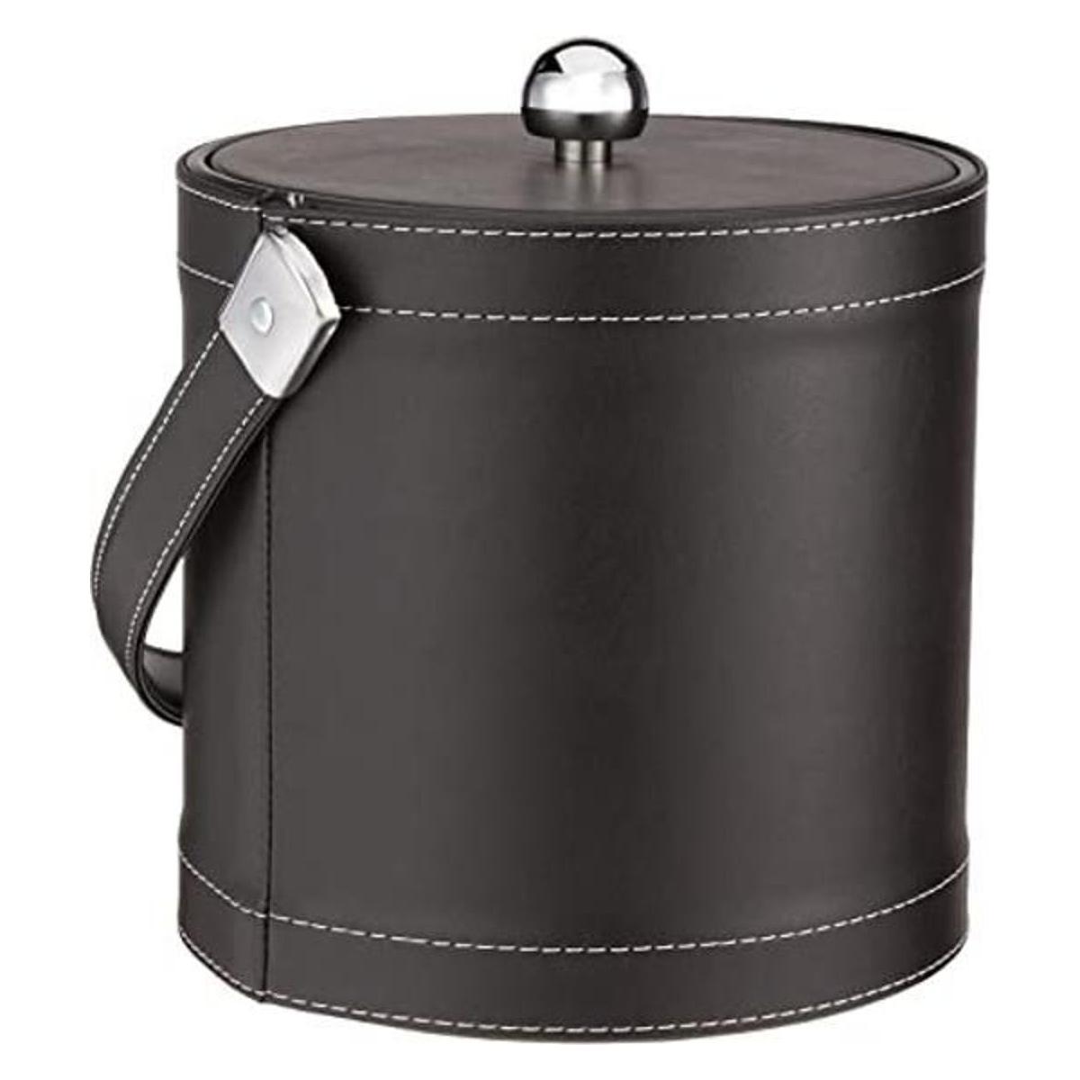 3quart Kraftware Cubitera con costura bordada Handle