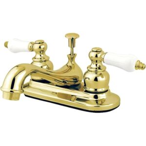 Kingston Brass KB602PL Restoration Grifo de lavabo con_1