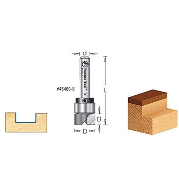 Amana Tool 45475S Plantilla de inmersión con punta de
