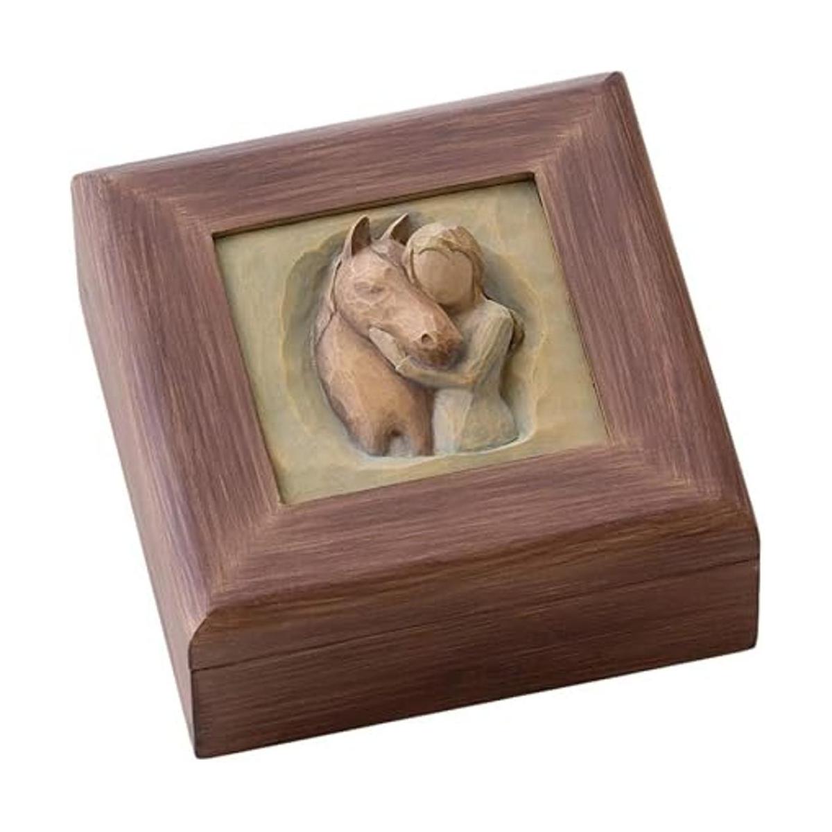 Willow Tree Caja de recuerdos Quiet Strength por Susan