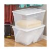 Sterilite 16598008 56 cuartos de galón Claro caja de_3