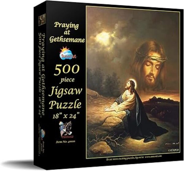 Praying at Gethsemane 500 PC rompecabezas_2