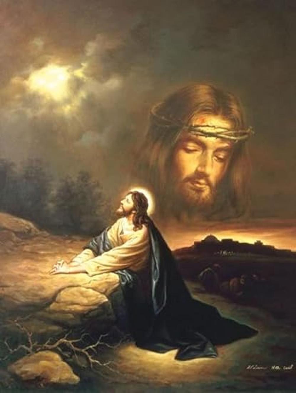 Praying at Gethsemane 500 PC rompecabezas
