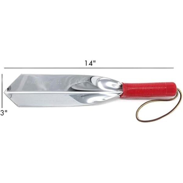 Pala de jardinería Wilcox AllPro de acero inoxidable_2