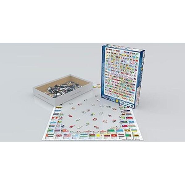 EuroGraphics Banderas del mundo Puzzle 1000 piezas_3