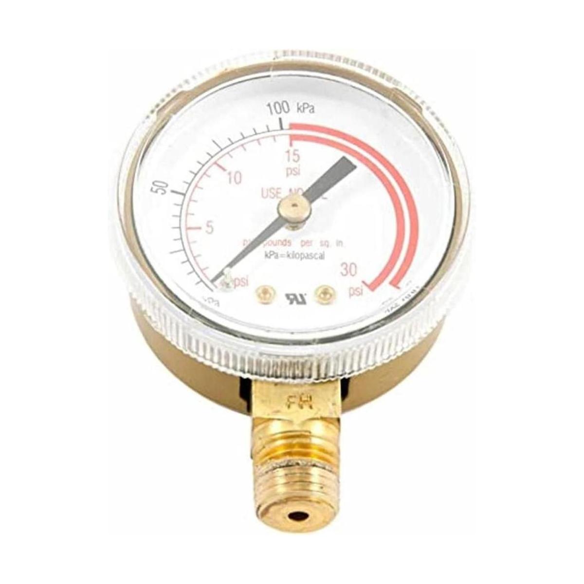Forney 87730 Medidor de acetileno baja presión NPT de 2