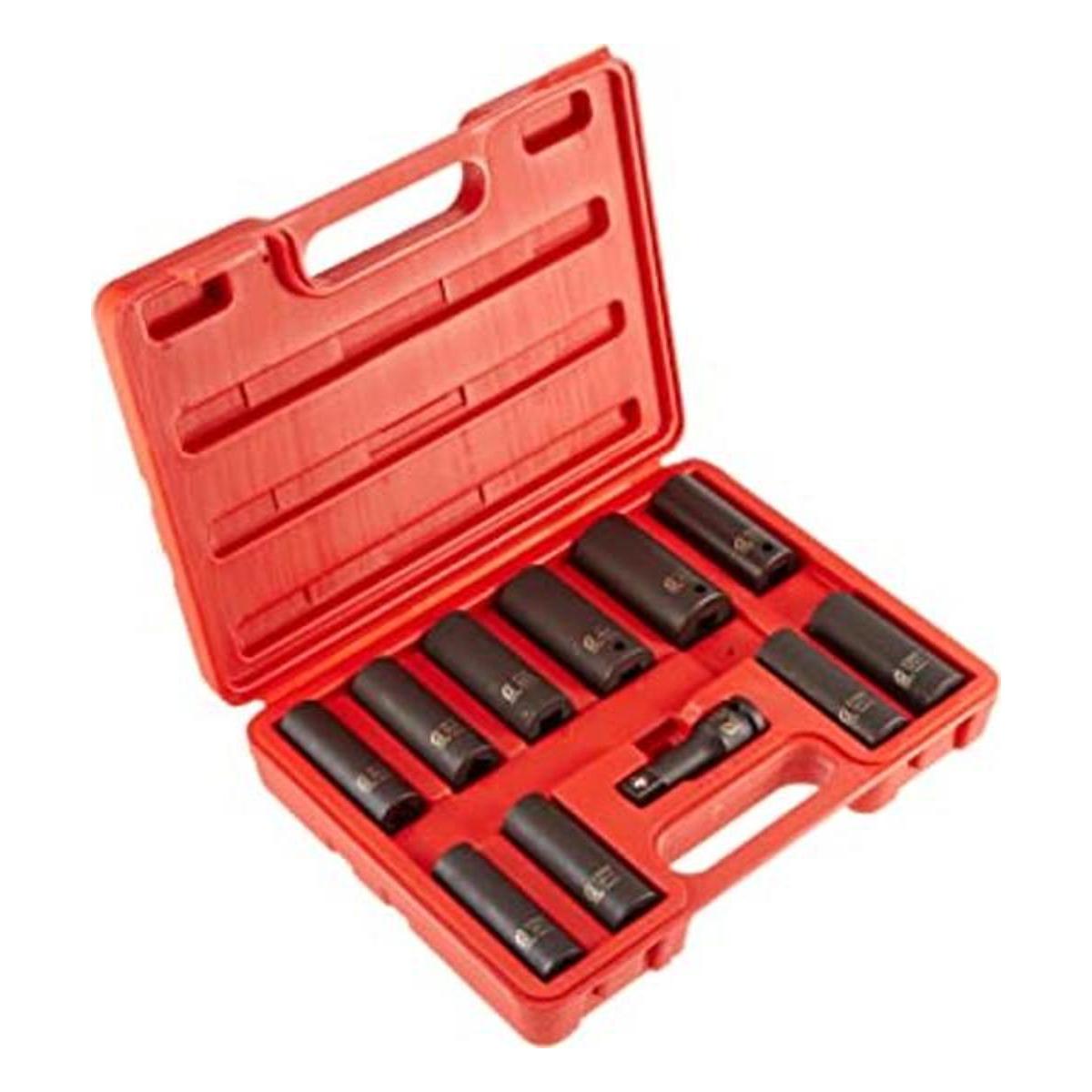 Sunex 2611 Juego de llaves de impacto profundo de pared