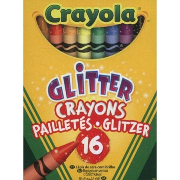 Bulk Buy Crayola Glitter Crayons 16Pkg 52 3716_1