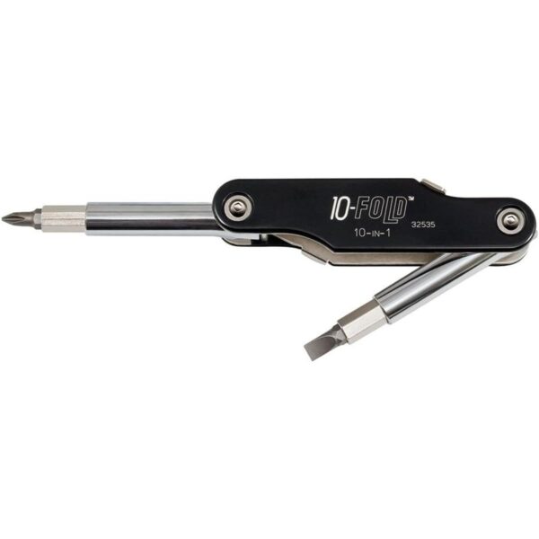 Klein Tools 32535 Destornillador plegable 10 en 1 10_1