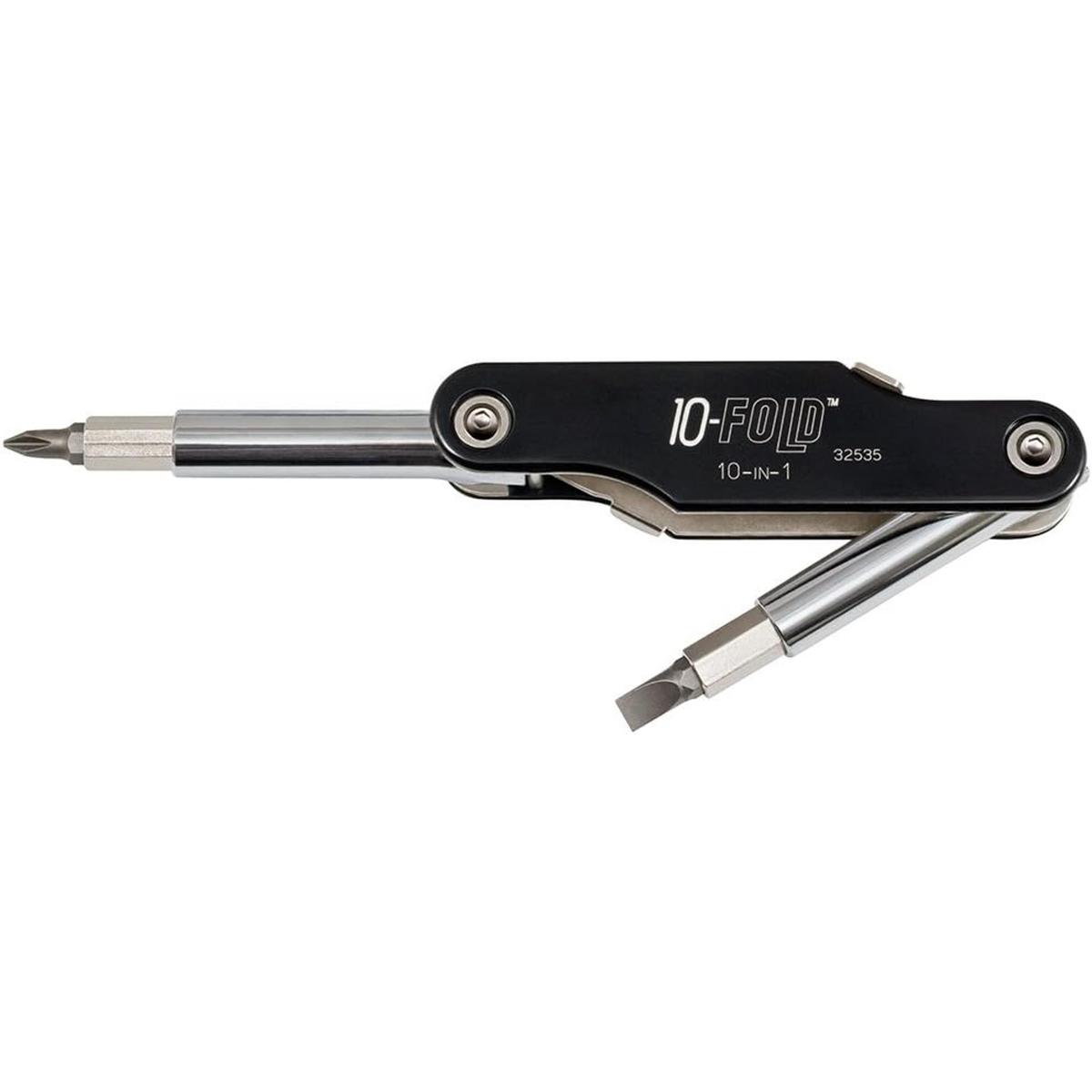 Klein Tools 32535 Destornillador plegable 10 en 1 10