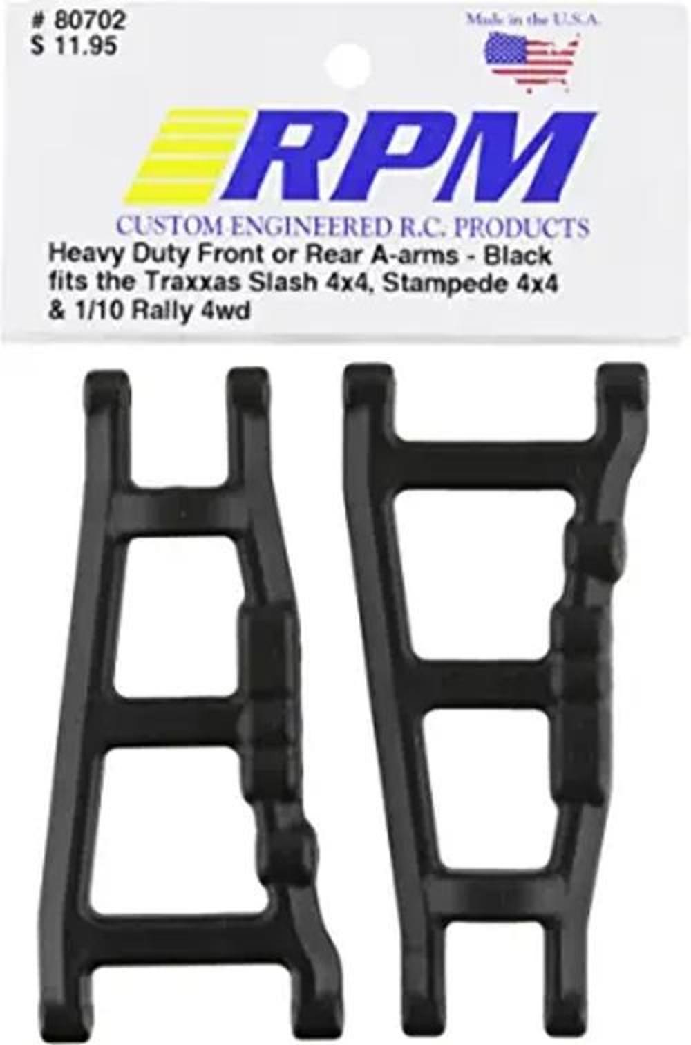 RPM 80702 Brazos en A delanterostraseros color negro