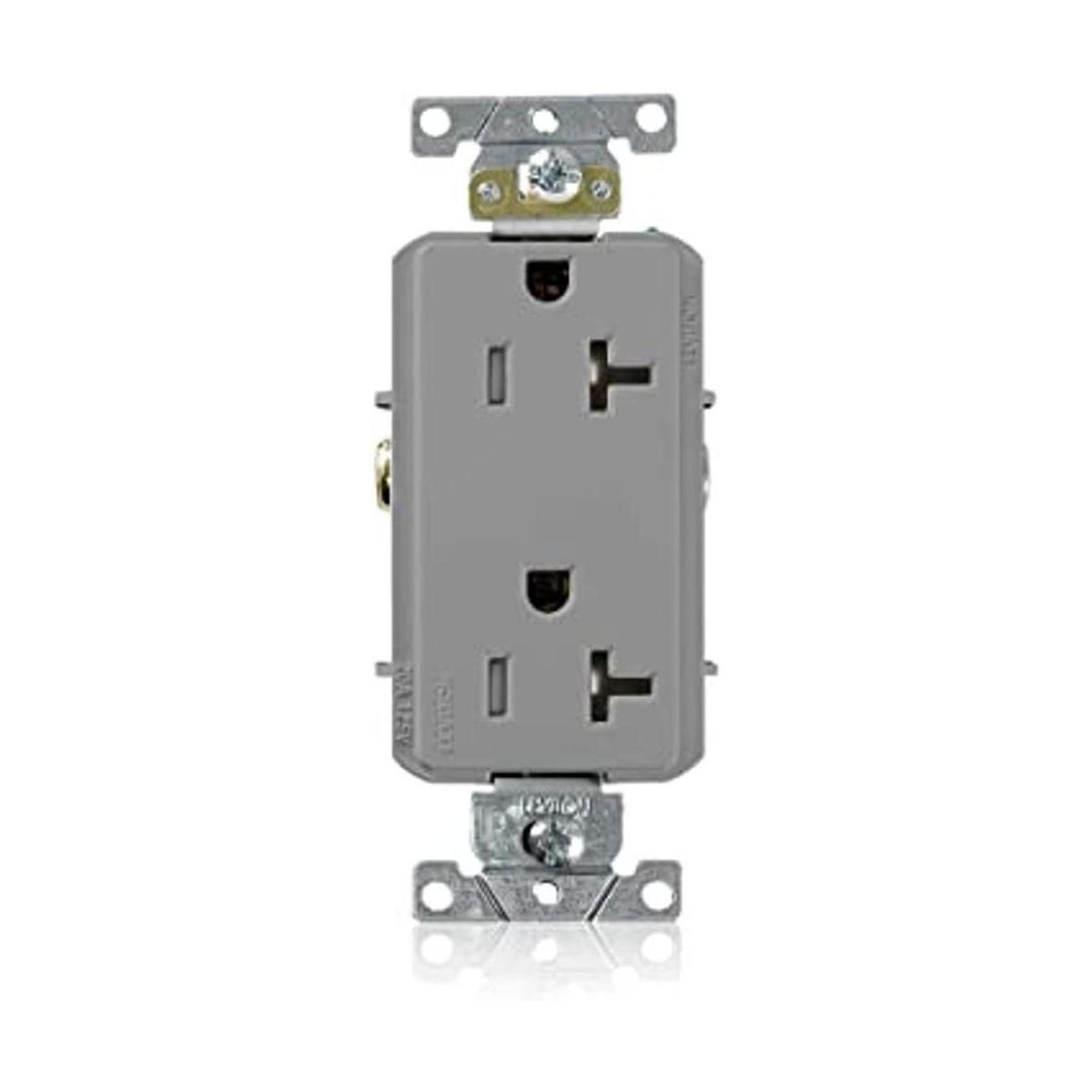 Leviton TDR20GY 20 Amp 125 Voltios Resistente a la
