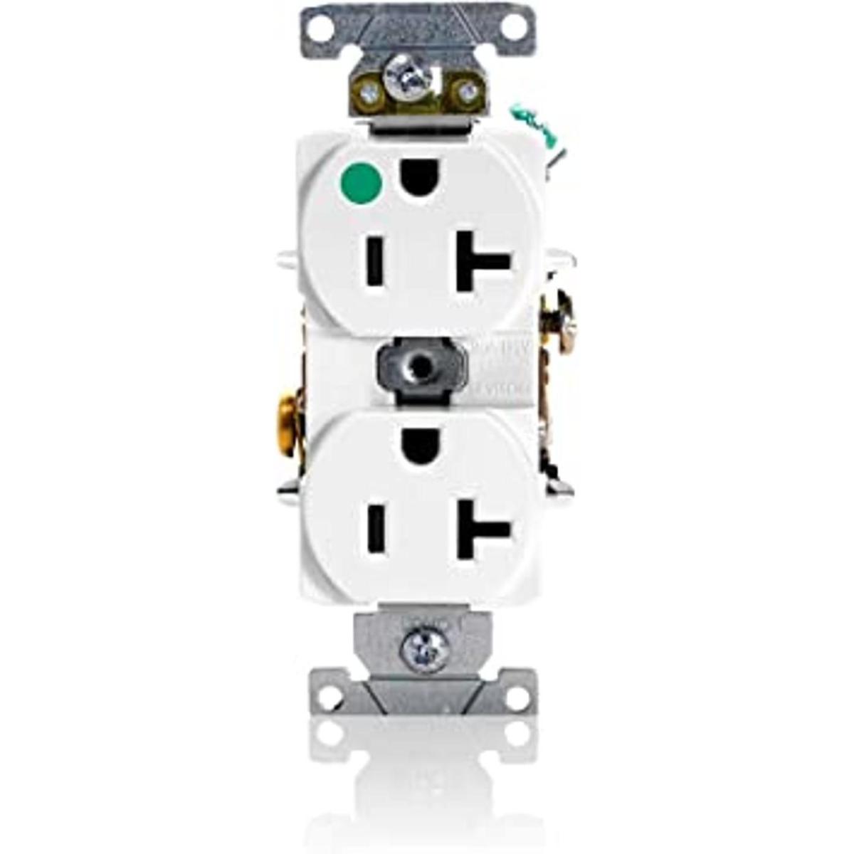 Leviton 8300HW 20 amperios 125 voltios grado