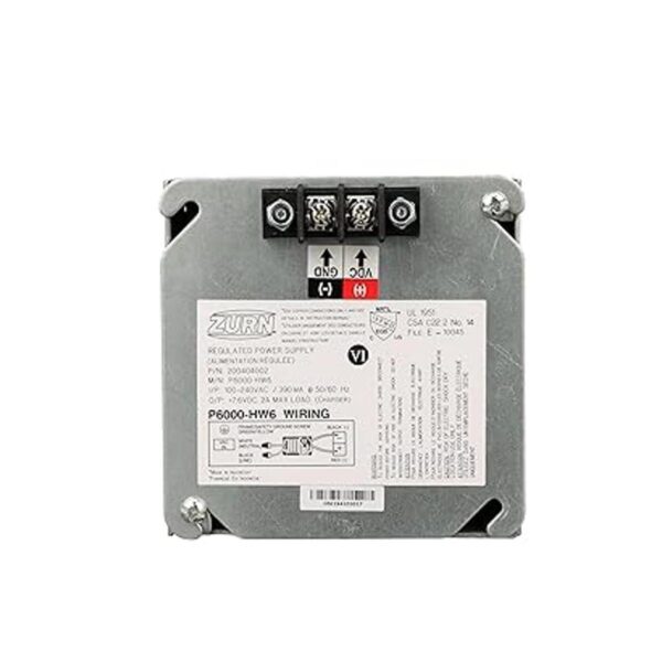 Zurn P6000HW6 Convertidor de alimentación de cable duro_2