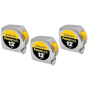Stanley Hand Tools 33312 34 x 12 Cinta métrica_1