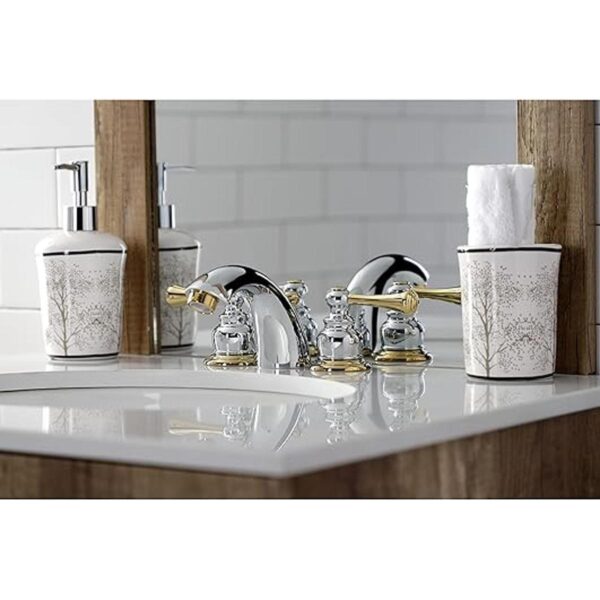 Kingston Brass KB3944BL Grifo de baño vintage con diseño_4