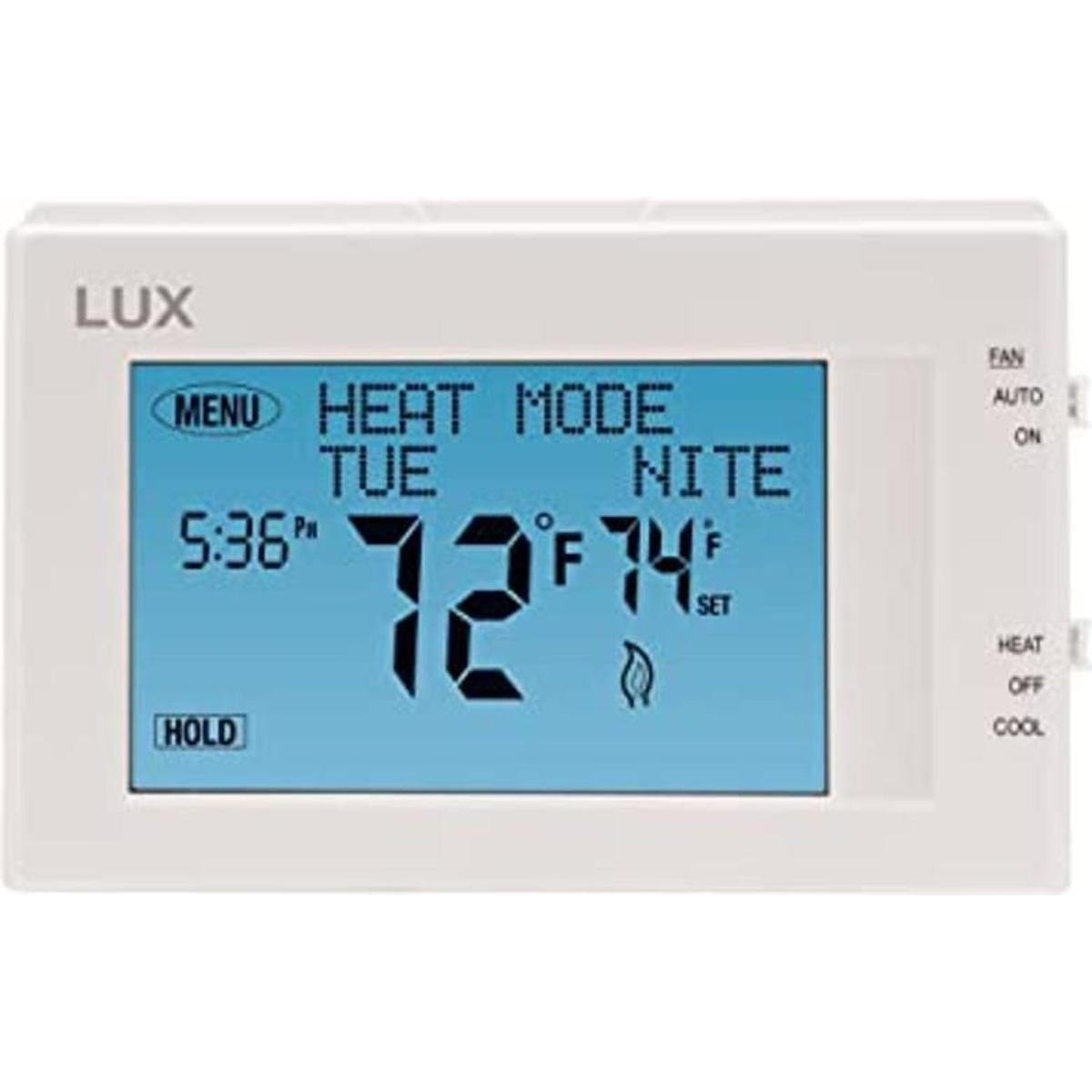 Lux Termostato de pantalla táctil programable