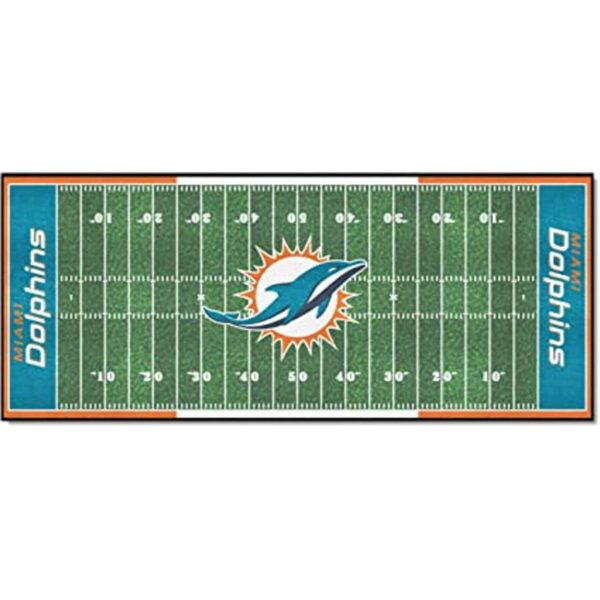 FANMATS Miami Dolphins Team Runner_1