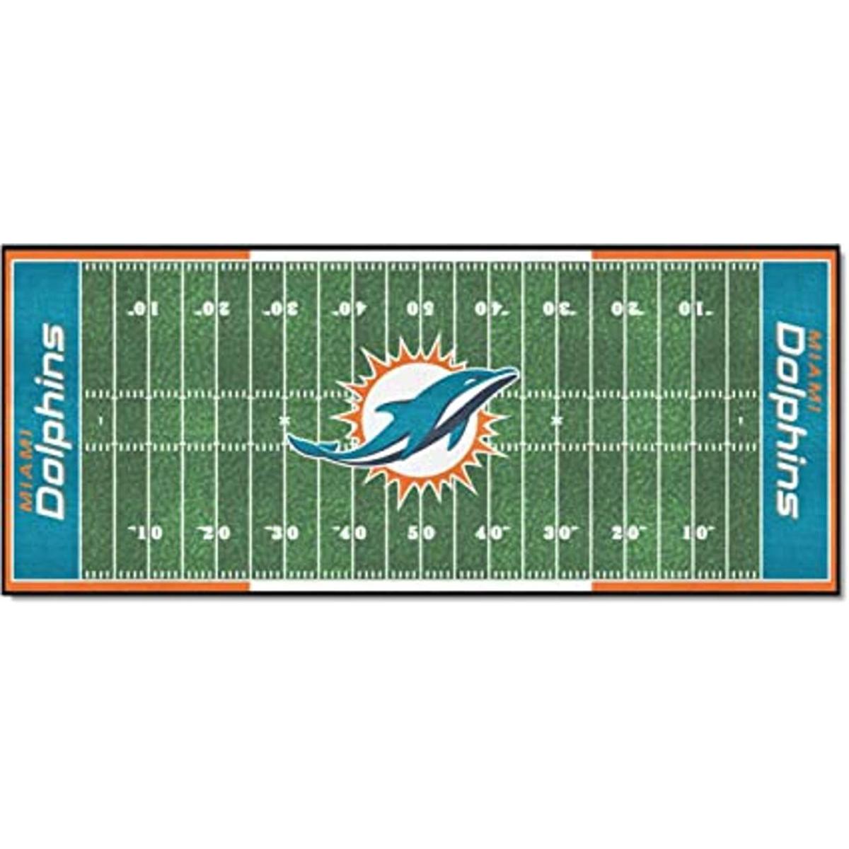 FANMATS Miami Dolphins Team Runner