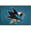 FANMATS 10667 NHL San Jose Sharks Alfombra de nailon para_1