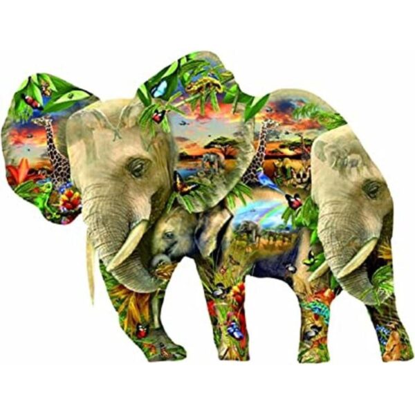 SUNSOUT INC ElePhantastic 1000 pc Jigsaw Puzzle_1