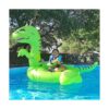 Flotadores de piscina gigantes de animales Swimline. Verde_3