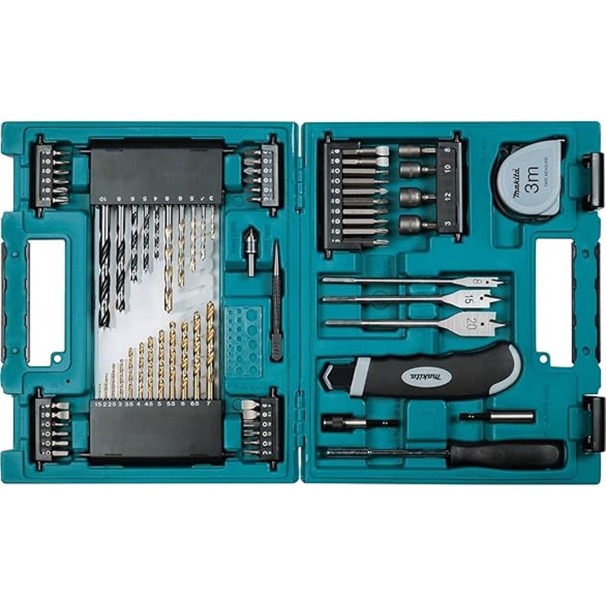 Makita D37144 Juego de brocas métricas y herramientas