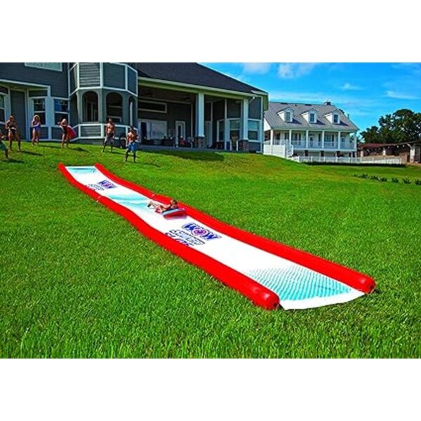 WOW Sports Super Slide Giant Backyard Slip and Slide with_4