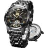 OLEVS Watches Men Self Winding Skeleton Watch for Men No_1