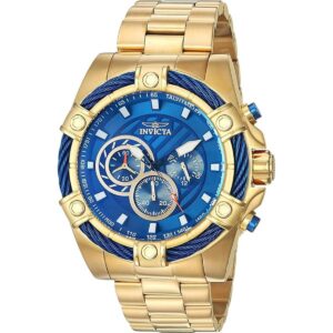 Mens Bolt Quartz Chronograph 52mm Watch with_1