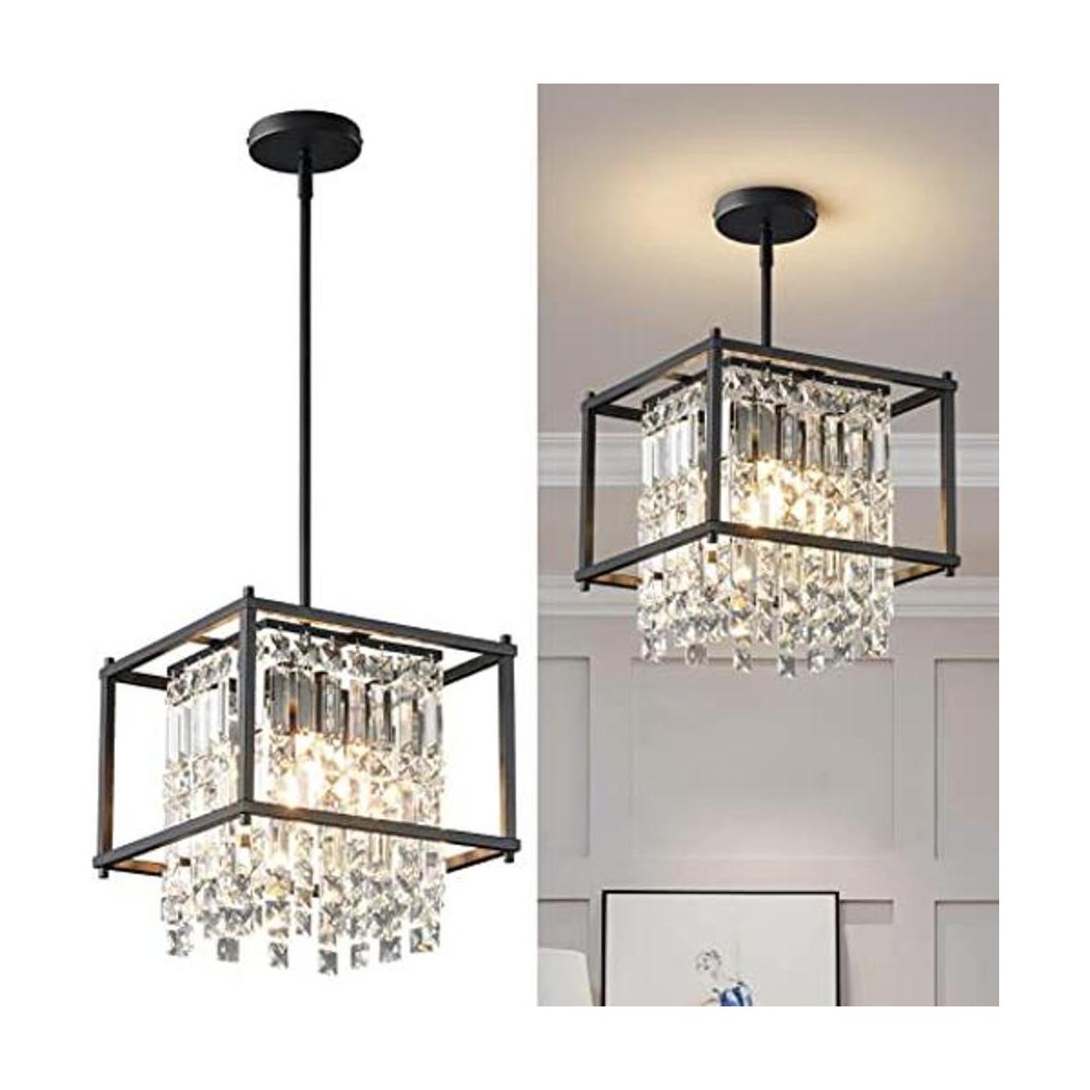 LMQNINE Lámpara de comedor con 4 luces de 11.81 pulgadas