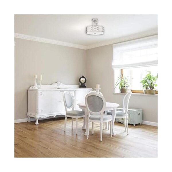 Kira Home Sienna Lámpara de techo semiempotrada de 3_3