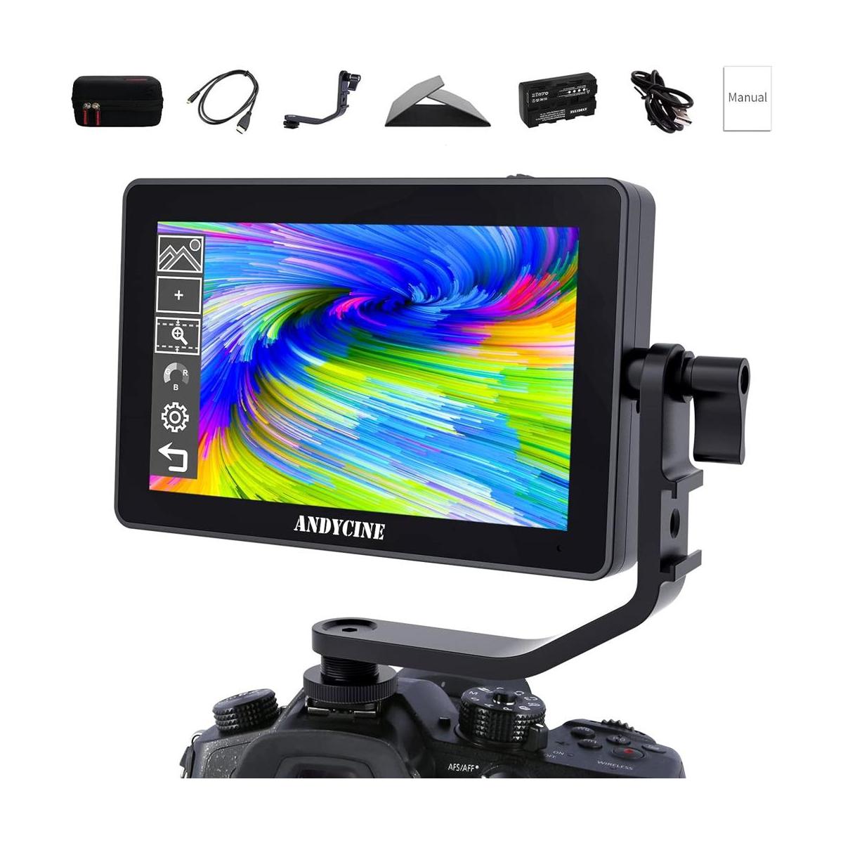ANDYCINE A6 Plus Monitor de campo de cámara con pantalla