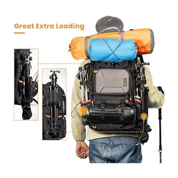 TARION Mochila de cámara Pro 2 bolsas en 1 grande con_2