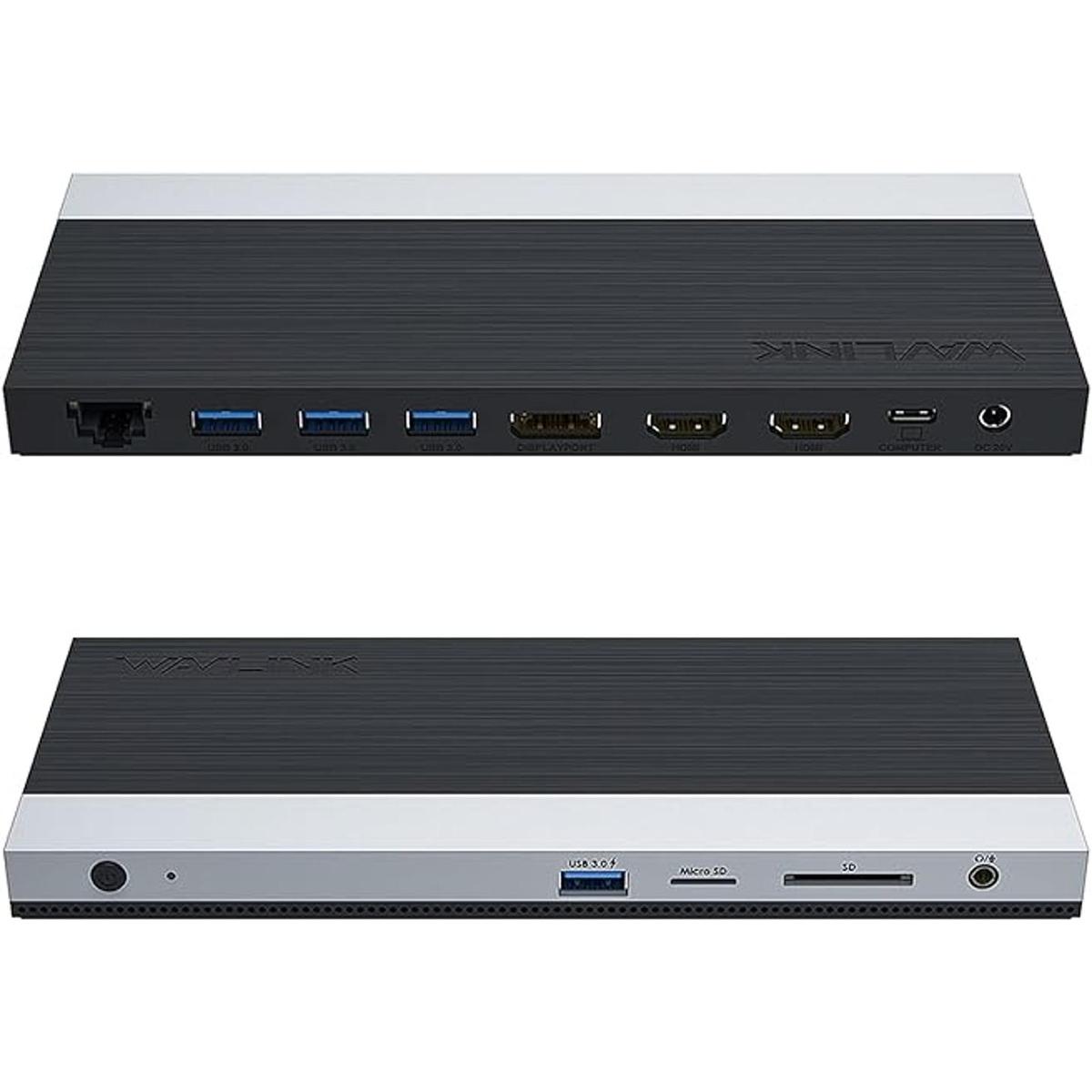 WAVLINK Estación de acoplamiento USB C 4K pantalla triple