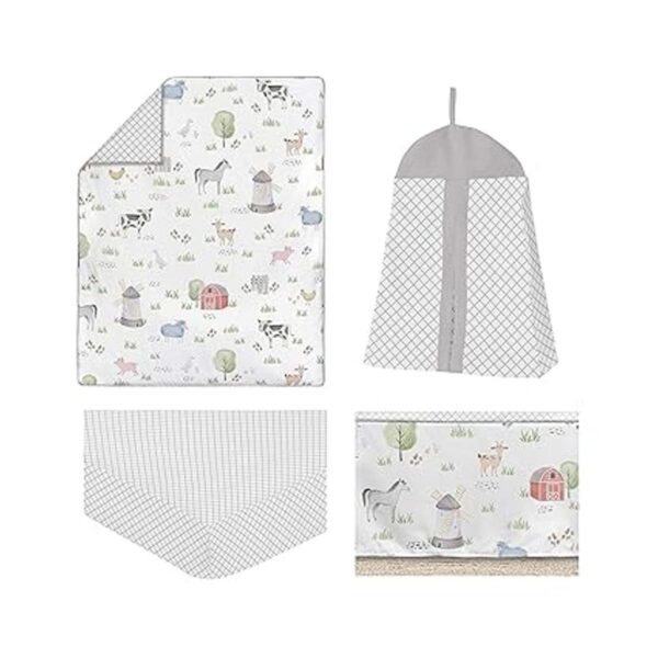 Sweet Jojo Designs Juego de ropa de cama para cuna 4_2