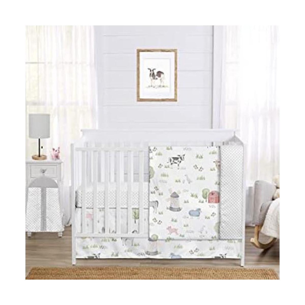 Sweet Jojo Designs Juego de ropa de cama para cuna 4